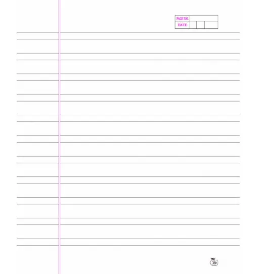 kingsize - 2 Line Note