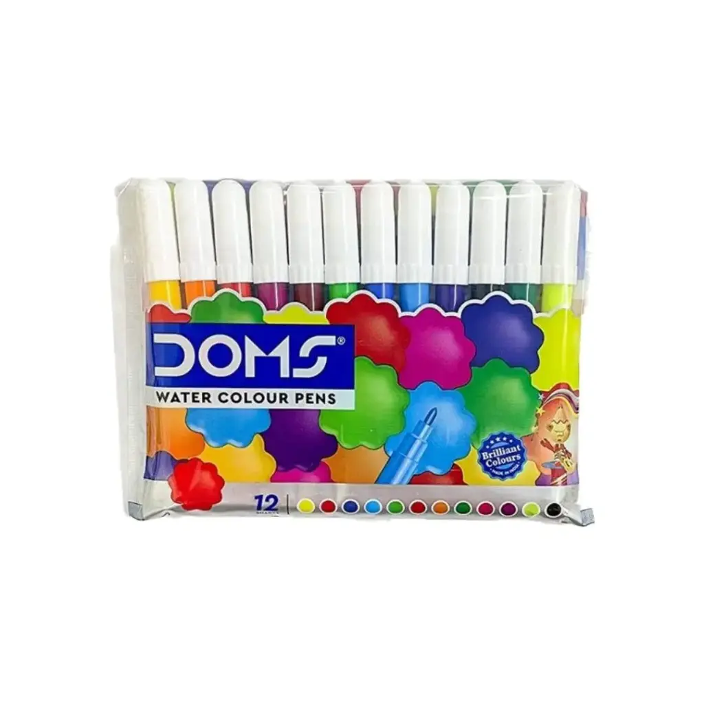 DOMS - water colour pens 12 Colours
