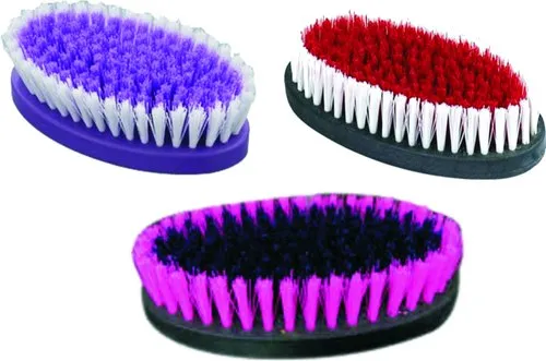 Medium Oval Plastic Cloth Brush