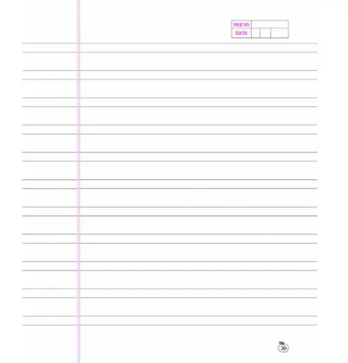 kingsize - 2 Line Note